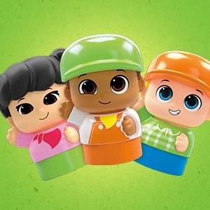 MEGA BLOKS zaļā pilsēta - ferma, HDL07 HDL07