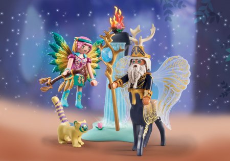 PLAYMOBIL AJUMAS Abjatusas piedzīvojumi ar bruņinieku feju Hildi, 71235 71235
