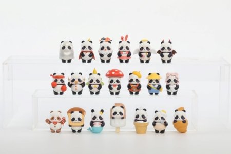 PANDA ROLL figurina Minime Dress-Up Series, sortiments, 24CB582GG42 