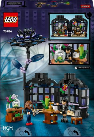76784 LEGO® Wednesday Melnās dālijas zieds 