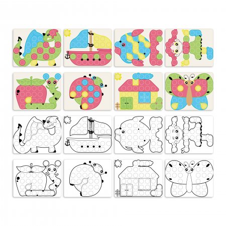 QUERCETTI mozaīka Play eco Fantacolor Junior, 84190 84190