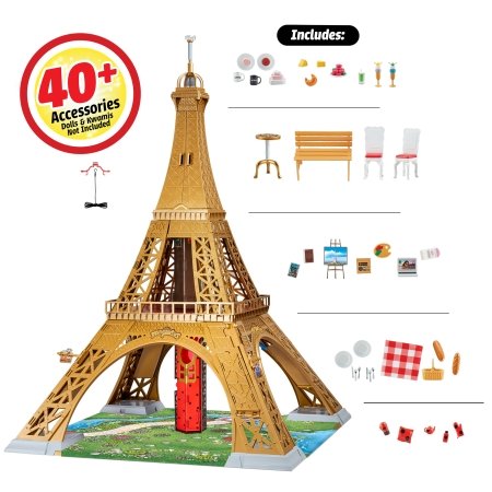 MIRACULOUS rotaļu komplekts Paris Heroez Playset, 50659 