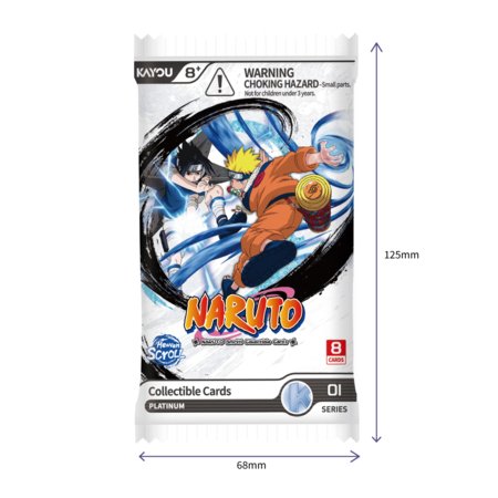 KAYOU Naruto-Smriti kolekcionējamās kartītes Heaven Scroll Edition, 8 gab., NR-RDIV-Z001-001B-EMEA 