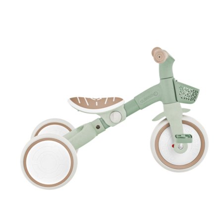 GLOBBER mācību trīsritenis Learning Trike 3in1 Plus, pistāciju, 738-109 