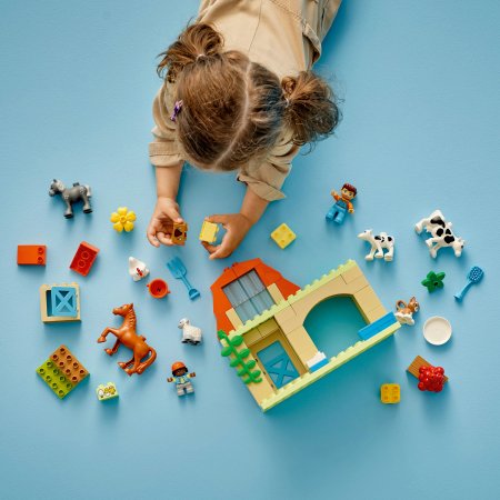 10416 LEGO® DUPLO Town Dzīvnieku Kopšana Lauku Sētā 