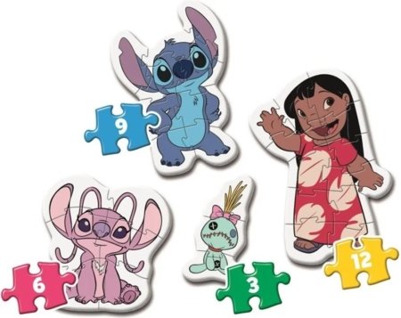 CLEMENTONI STITCH puzle My First Puzzles, 20595 
