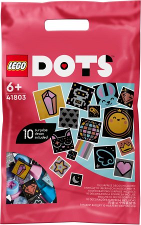 41803 LEGO® DOTS DOTS papildinājumi — 8. sērija: spīguļi un mirdzums 41803