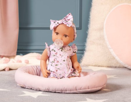 LULLABABY mazulis ar kombinezonu, galvas saiti un grīdas spilvenu, LBY7672Z 