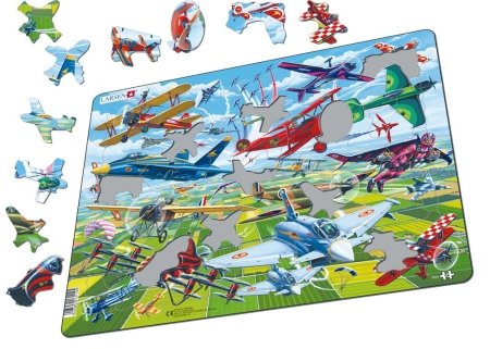 LARSEN puzle Planes, maxi, 64 gab., PG4 