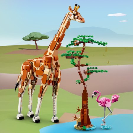31150 LEGO® Creator Mežonīgie Safari Dzīvnieki 