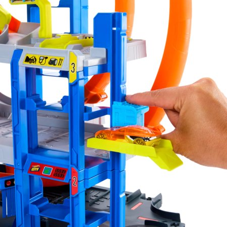 HOT WHEELS pilsētas jaunā mega garāža, JBM74 