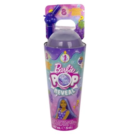 BARBIE lelle Pop! Reveal augļu sērija vīnoga, HNW44 HNW44