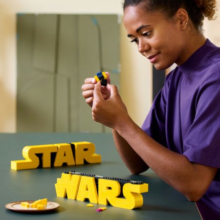 75407 LEGO® Star Wars™ No klucīšiem būvēts Star Wars™ logotips 