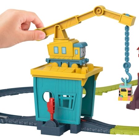 THOMAS & FRIENDS Tomass trase ar ceļamkrānu, HDY58 HDY58