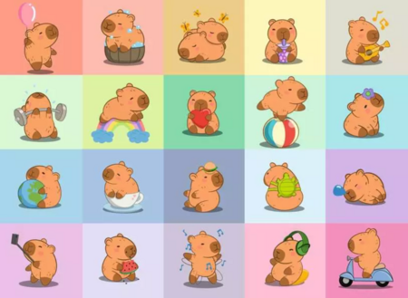 RAVENSBURGER PUZZLE puzle Kapibara, 100 gab., 12004386 7 