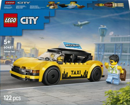 60487 LEGO® City Dzeltenais taksometrs 