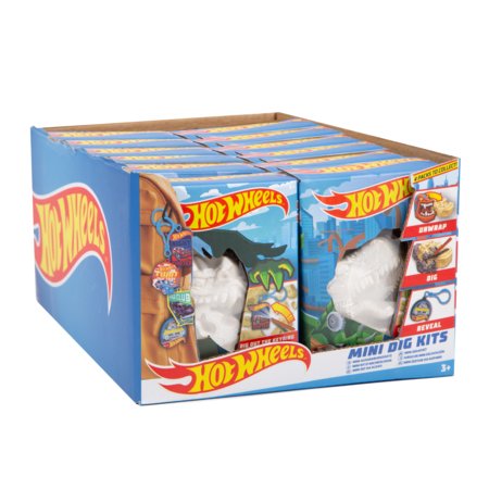HOT WHEELS mini rakšanas komplekts ar atslēgu piekariņu, 60-0034 