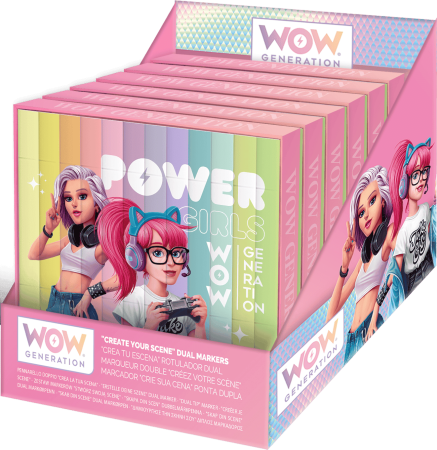 WOW GENERATION marķieri Dual Touchup - izveidojiet savu ainu, WOW00060 