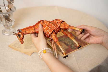 MAKEBUG 3D papīra puzle Giraffe, MB-B-0011 