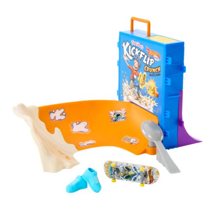HOT WHEELS pirkstu skrituļdēļa trase sausas pārslas, HTP09 
