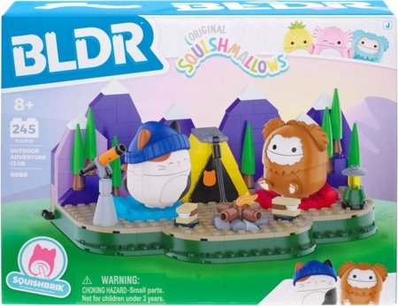 BLDR Squishmallows būvkomplekts Āra piedzīvojumu klubs, CNS0050 