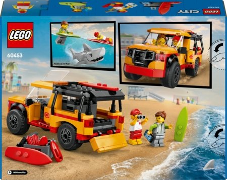 60453 LEGO® City Great Vehicles Glābēju pludmales auto 