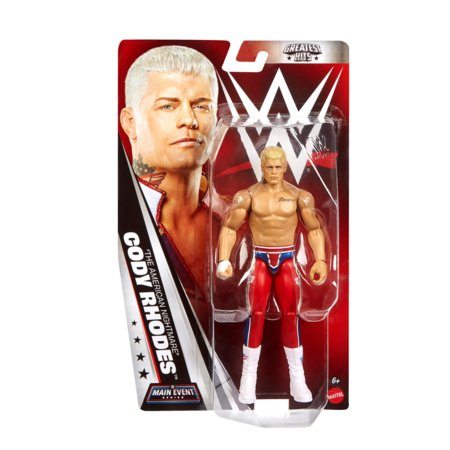 WWE Basic cīkstoņa figūra, asort., 15 cm, GDF62 