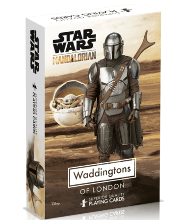 Waddingtons Star Wars spēļu kārtis The Mandalorian, EN, WM00864-EN1-12 