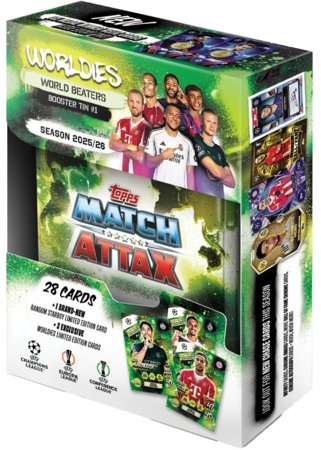 TOPPS kartītes 2026 Match Attax Booster Tin, 76952 