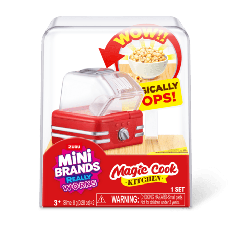 MINI BRANDS miniatūru komplekts Magic Cook Kitchen, 1. sērija, sortiments., 77789UQ1 