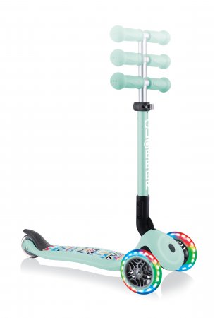 GLOBBER skrejritenis Junior Foldable Fantasy Lights , mint, 433-206 433-206