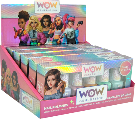 WOW GENERATION nagu laku iepakojums, 5gab., WOW00018 