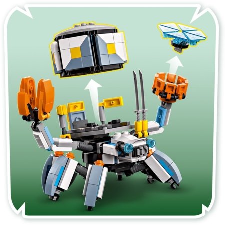 77037 LEGO® Horizon Aloy un Varl pret Shell-Walker un Sawtooth 