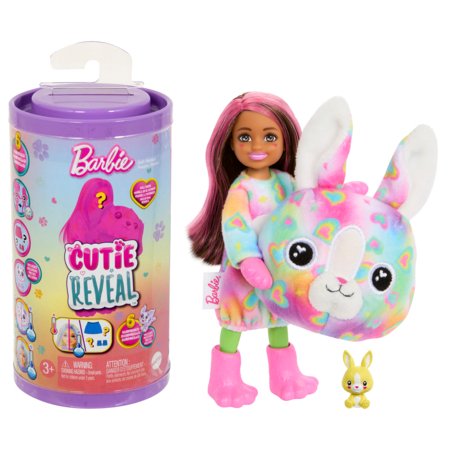 BARBIE Čelsija Cutie Reveal lelle krāsu sapnis, HRK42 