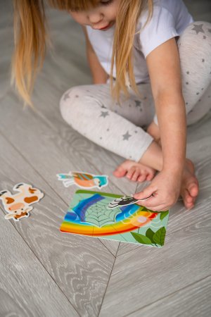 FAR FAR LAND velcro spēle Kurš kur dzīvo? F-02866 