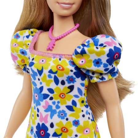 BARBIE lelle Fashionistas ar ziedu kleitu, HJT05 HJT05