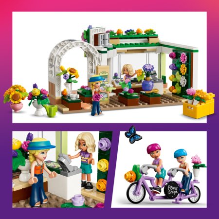 42693 LEGO® Friends Radošais ziedu veikals 