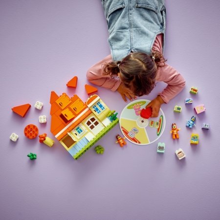 10459 LEGO® DUPLO® Berry Bluey ģimenes māja ar Atmiņas spēli 
