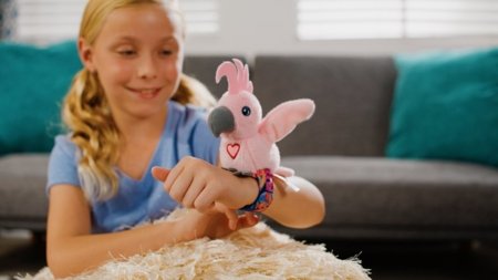 HAPPY YAPPERS interaktīva plīša rotaļlieta Kakadu, 9463 