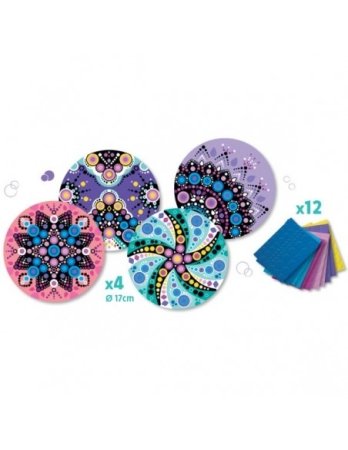 MAPED CREATIV Velvet Mosaic rokdarbu komplekts - mandala, 229070530000 