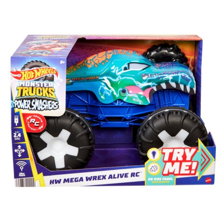 HOT WHEELS RC 1:15 Monster Trucks dzīvā Mega Wrex automašīna, JBD90 