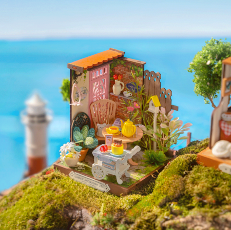 ROLIFE koka konstruktors Grezns tējas pagalms, DS038 