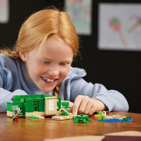 21254 LEGO®  Minecraft Bruņurupuču Pludmales Māja 
