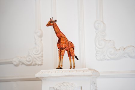 MAKEBUG 3D papīra puzle Giraffe, MB-B-0011 