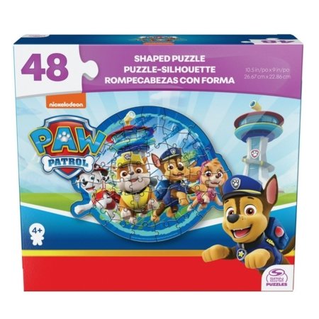 SPINMASTER GAMES puzle Paw Patrol Shape, sortiments., 6067570  