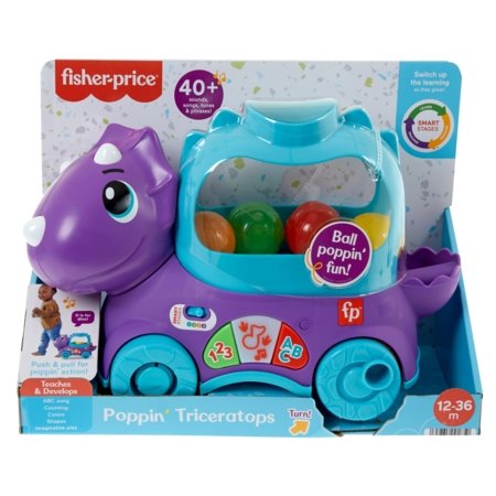 FISHER PRICE Poppin dino Triceratops, HNR53 HNR53