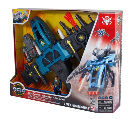 A.C.I.D. rotaļlietu komplekts A10 Rapid Assault Plane, 535205 