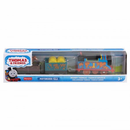 THOMAS & FRIENDS motorizēta lokomotīve ar vagonu, HFX97 HFX97
