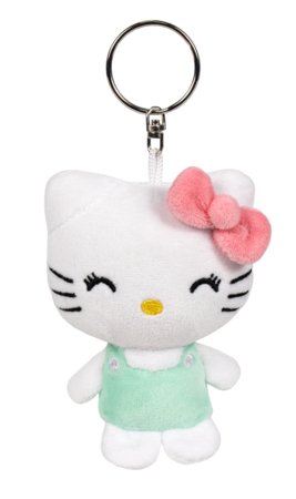 HELLO KITTY mīkstā rotaļlieta atslēgu piekariņš, 10 cm, sortiments., 760026148 