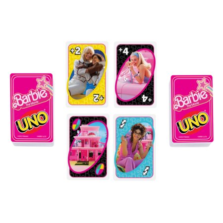 MATTEL GAMES UNO kārtis Barbie Filma, HPY59 HPY59
